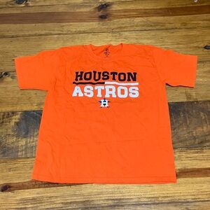 Stitches Orange Houston Astros Kids Tee